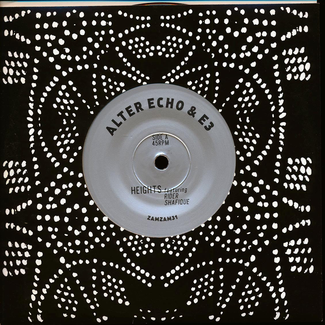 Alter Echo, E3, Rider Shafique - Heights  /  Alter Echo, E3 - The Sound Tonight (ltd. 750 copies made) (silkscreen)
