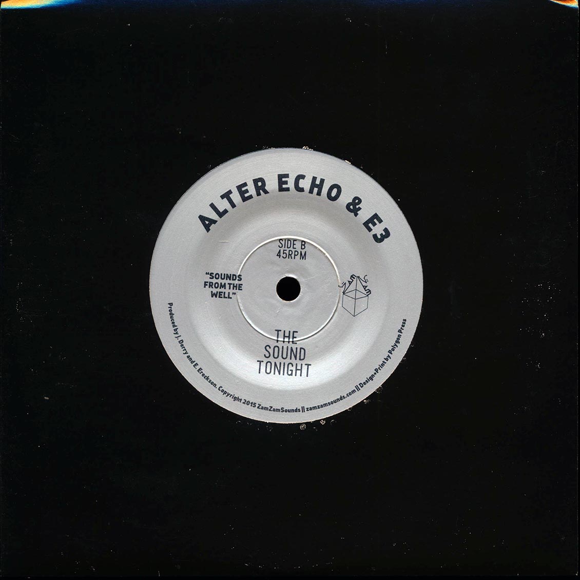 Alter Echo, E3, Rider Shafique - Heights  /  Alter Echo, E3 - The Sound Tonight (ltd. 750 copies made) (silkscreen)