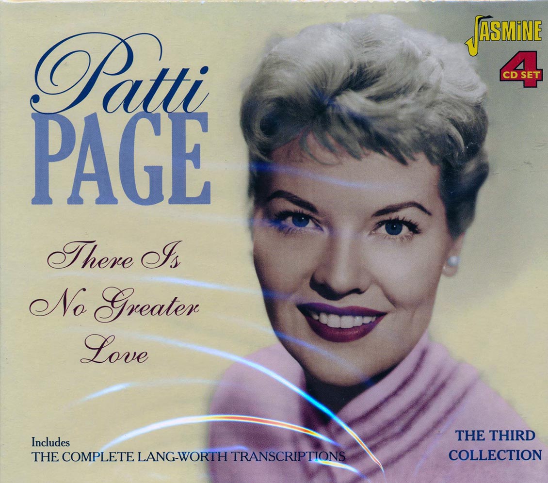 Patti Page - There Is No Greater Love (125 tracks) (4xCD)