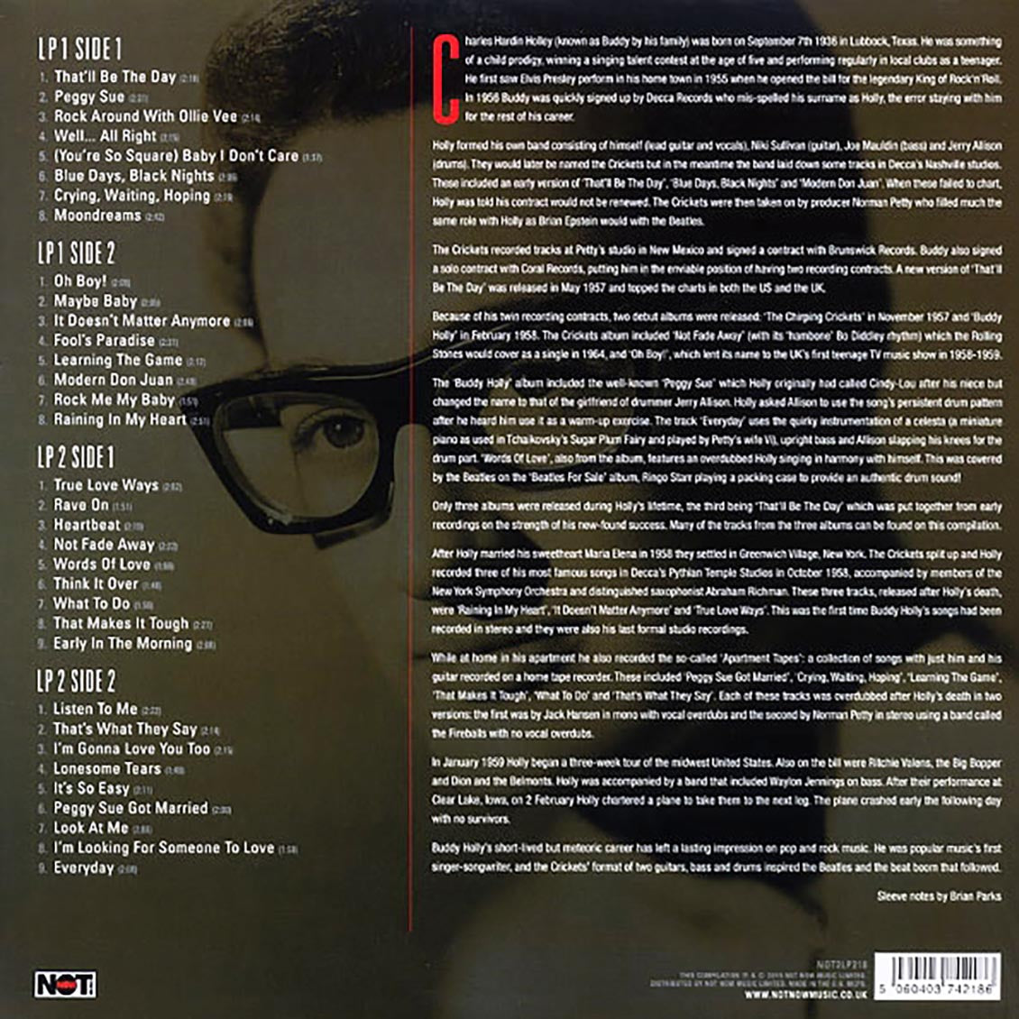 Buddy Holly & The Crickets - The Very Best Of Buddy Holly & The Crickets (2xLP) (180g)