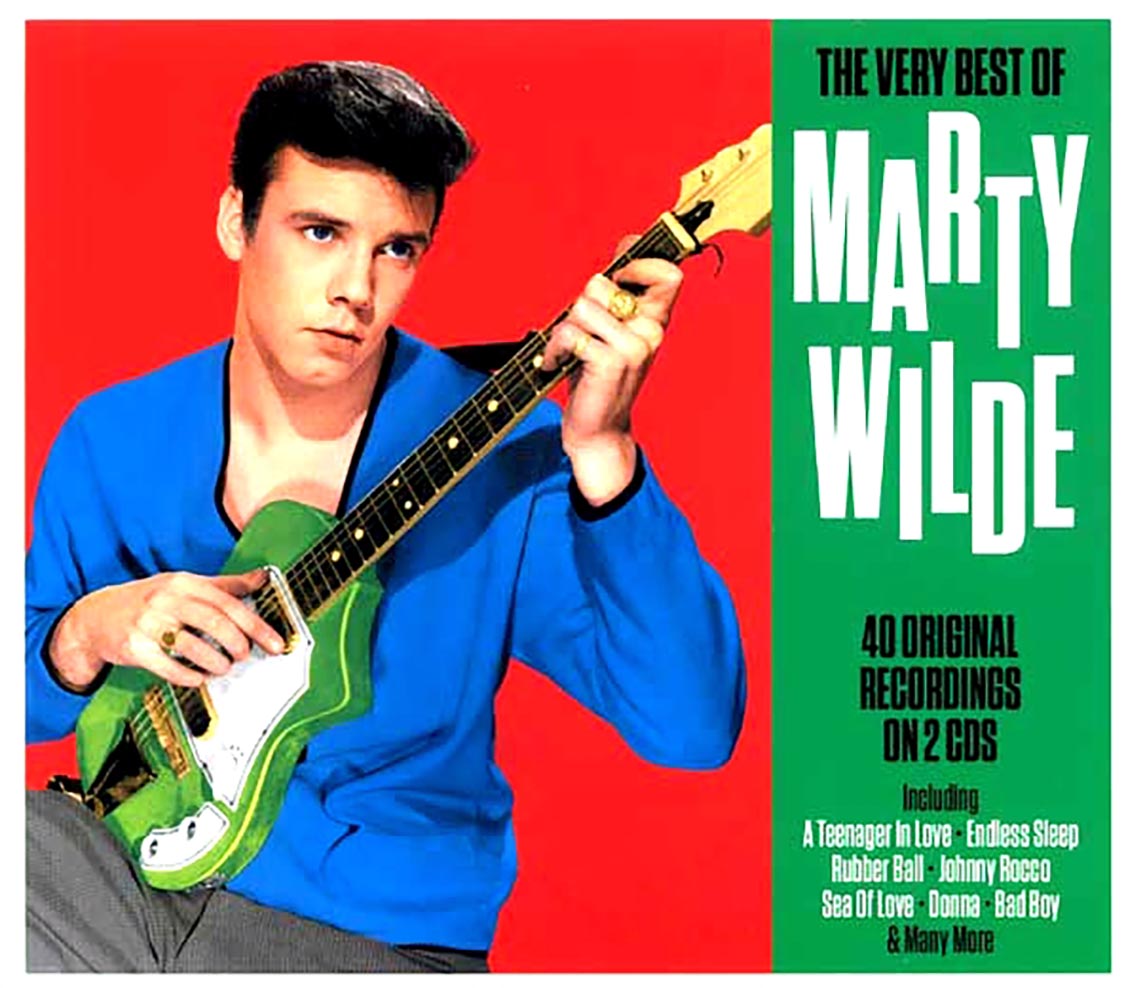 Marty Wilde - The Very Best Of Marty Wilde (40 tracks) (2xCD) (deluxe 3-fold digipak)