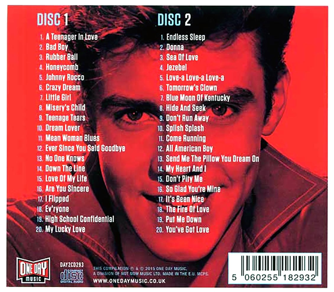 Marty Wilde - The Very Best Of Marty Wilde (40 tracks) (2xCD) (deluxe 3-fold digipak)