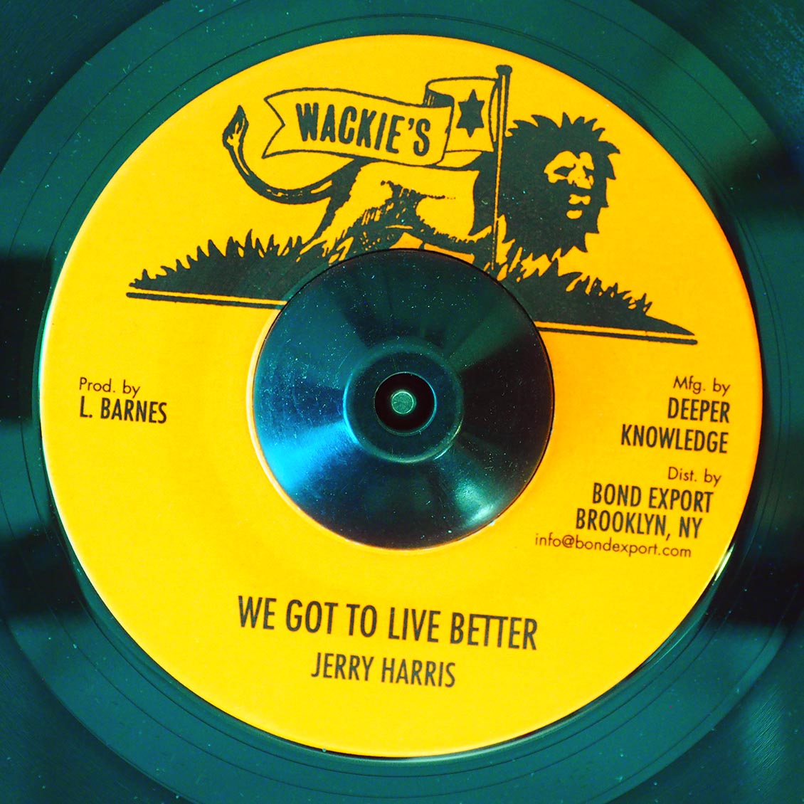 Jerry Harris - We Got To Live Better  /  Harold Butler - Dedication Rock