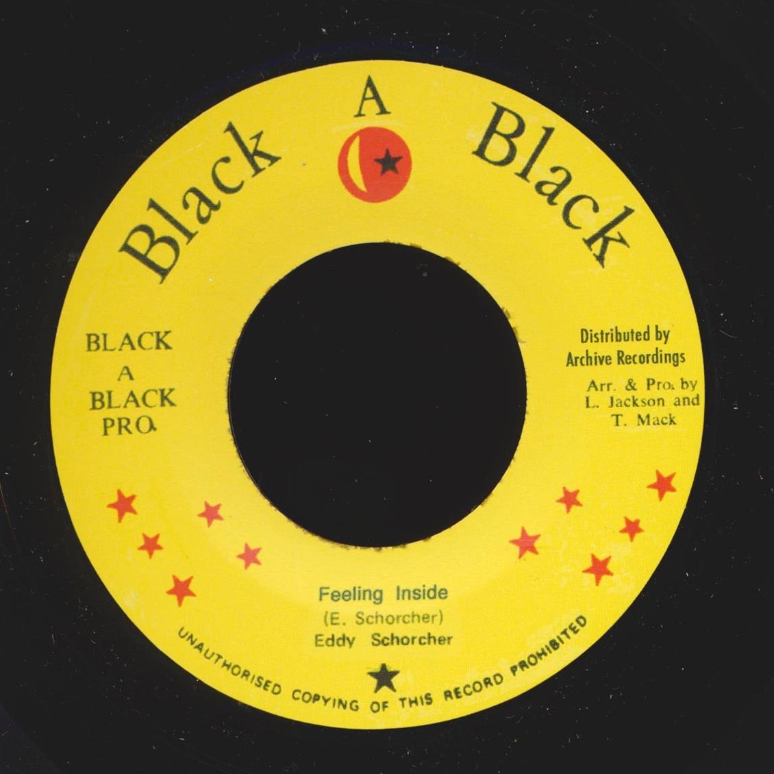 Eddy Schorcher - Feeling Inside  /  Feeling Dub