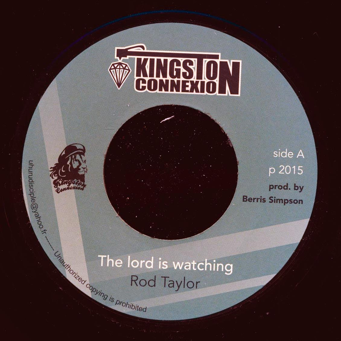 Rod Taylor - The Lord Is Watching  /  Dub Plate Mix (France press)