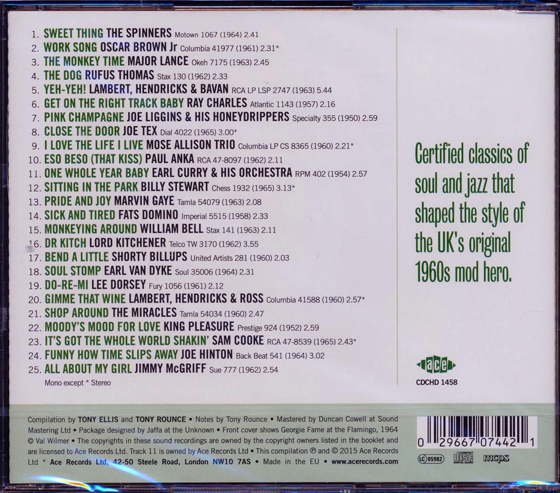 Various - Georgie Fame Heard Them Here First