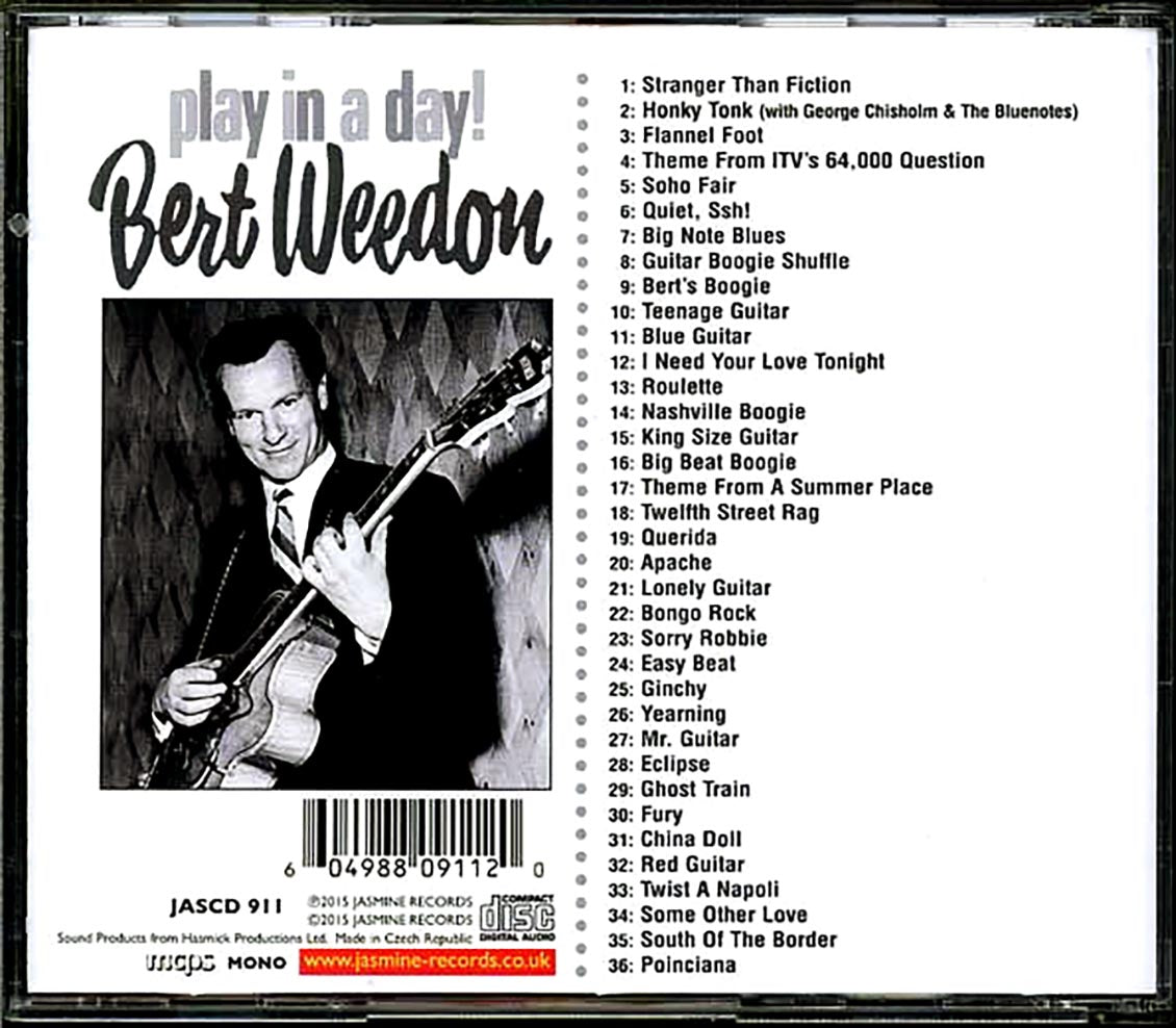 Bert Weedon - Play In A Day! Hits, Misses And Collectables 1956-1962 (36 tracks)