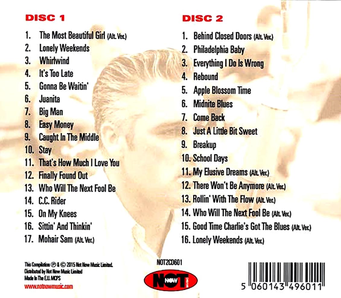 Charlie Rich - The Best Of Charlie Rich (33 tracks) (2xCD)