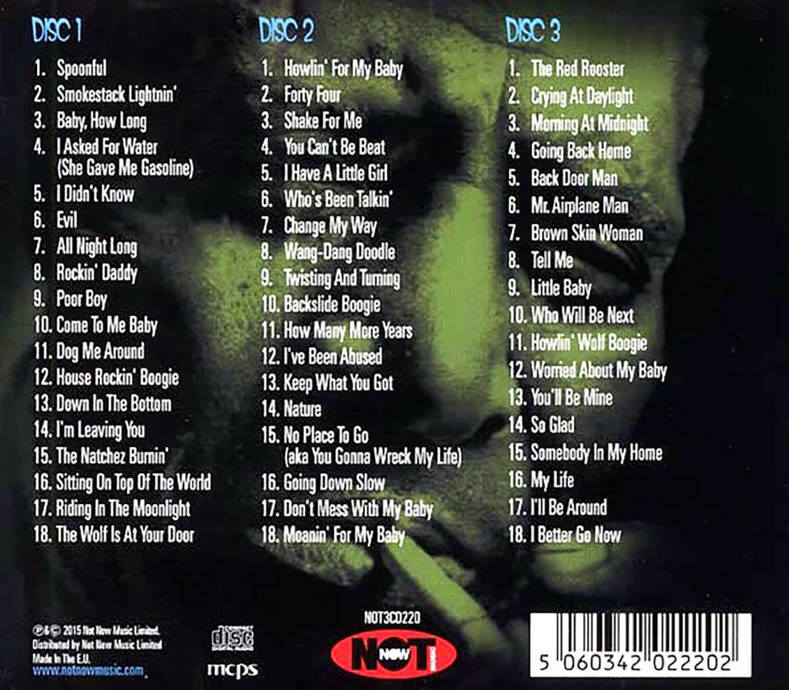 Howlin' Wolf - Blues From Hell (54 tracks) (3xCD) (deluxe 3-fold digipak) (remastered)