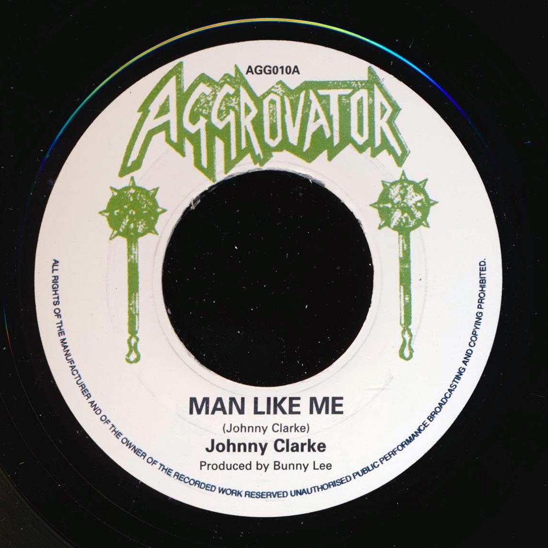 Johnny Clarke - Man Like Me  /  The Aggrovators - Dub Like Me