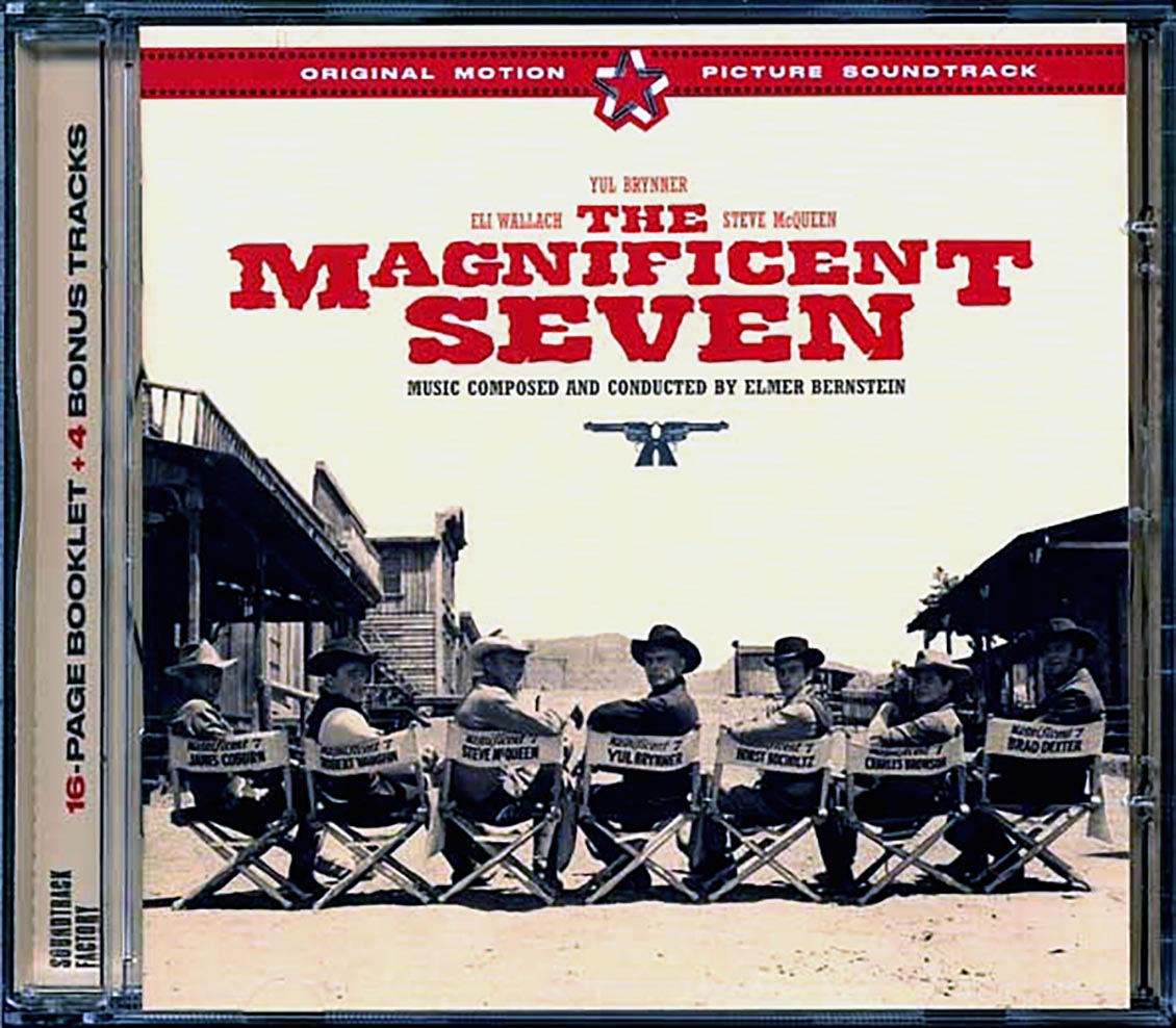 Elmer Bernstein - The Magnificent Seven: Original Motion Picture Soundtrack (ltd. ed.) (incl. large booklet) (remastered)