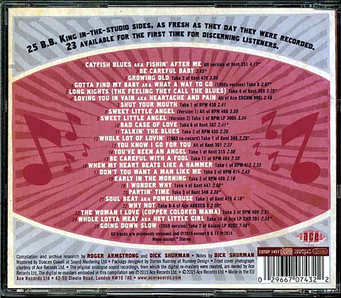 BB King - Here's One You Didn't Know About: From The RPM & Kent Vaults (25 tracks)