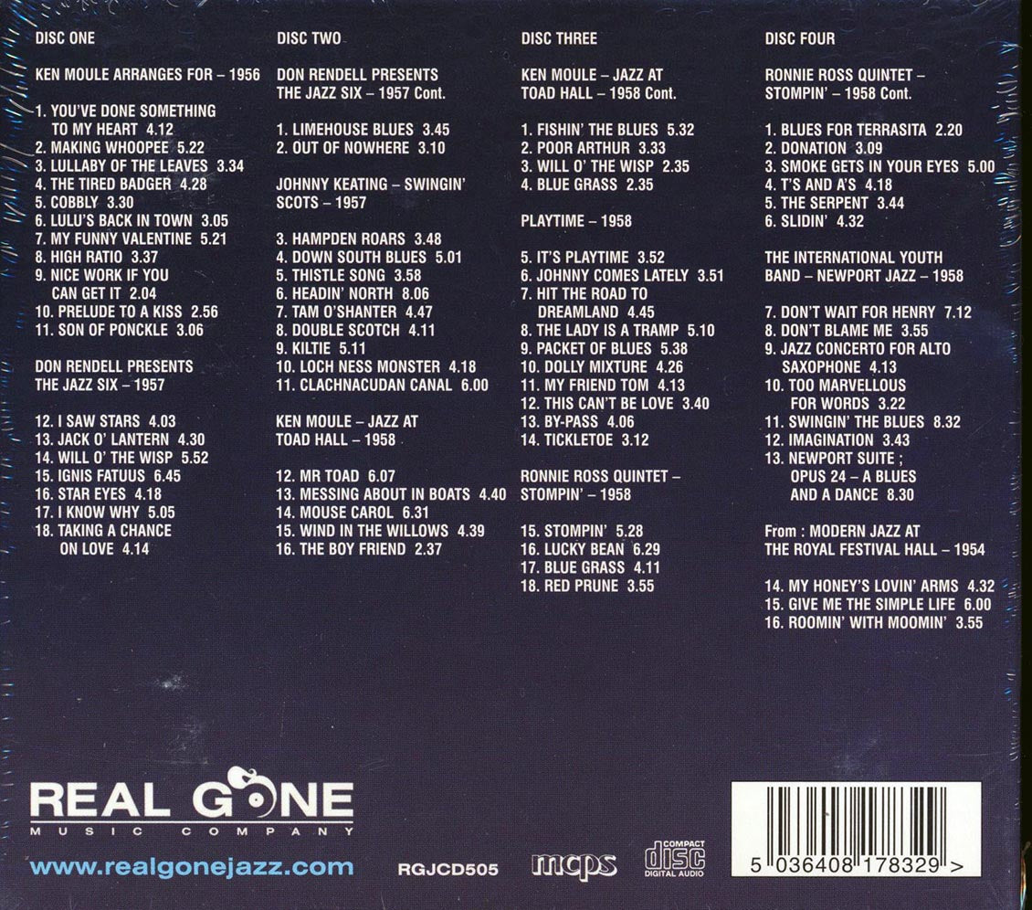 Ronnie Ross - 7 Classic Albums Plus Bonus Tracks (4xCD) (remastered)