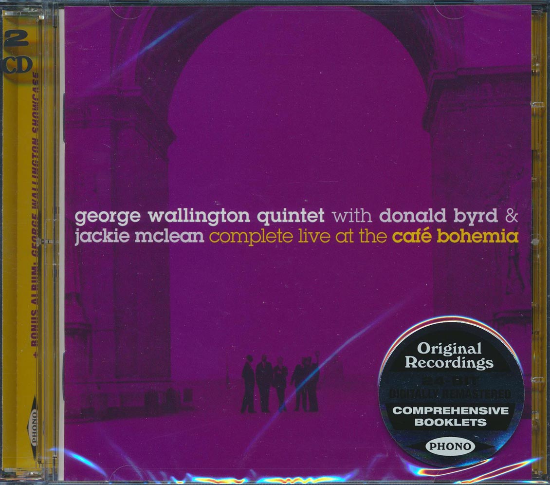George Wallington Quintet, Donald Byrd, Jackie McLean - Complete Live At The Cafe Bohemia (2xCD) (incl. large booklet) (remastered)