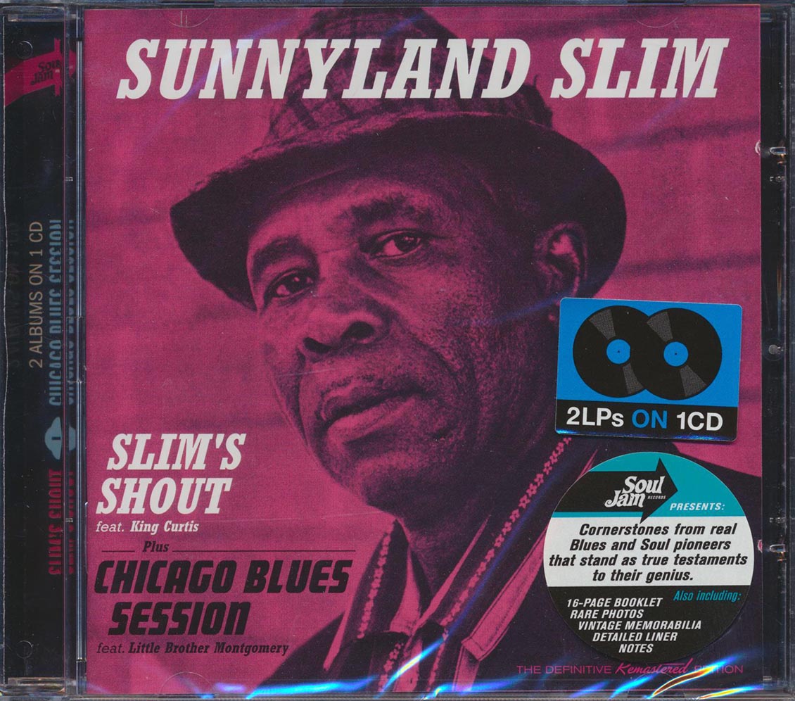 Sunnyland Slim - Slim's Shout + Chicago Blues Session (22 tracks) (incl. large booklet) (remastered)
