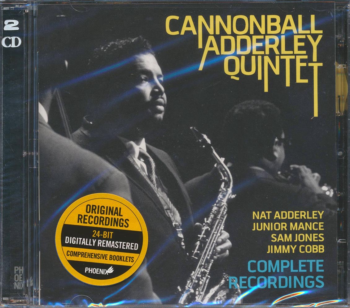 Cannonball Adderley Quintet, Nat Adderley, Junior Mance, Sam Jones, Jimmy Cobb - Complete Recordings (2xCD) (incl. large booklet) (remastered)