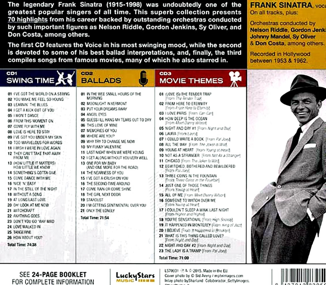 Frank Sinatra - Classic Sinatra: His Great Performances 1953-1962 (3xCD) (incl. large booklet) (remastered)