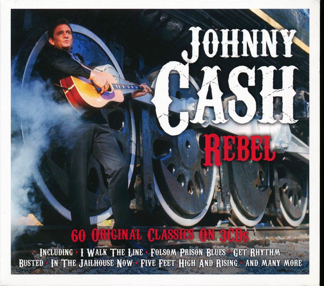 Johnny Cash - Rebel (60 tracks) (3xCD) (deluxe 3-fold digipak)