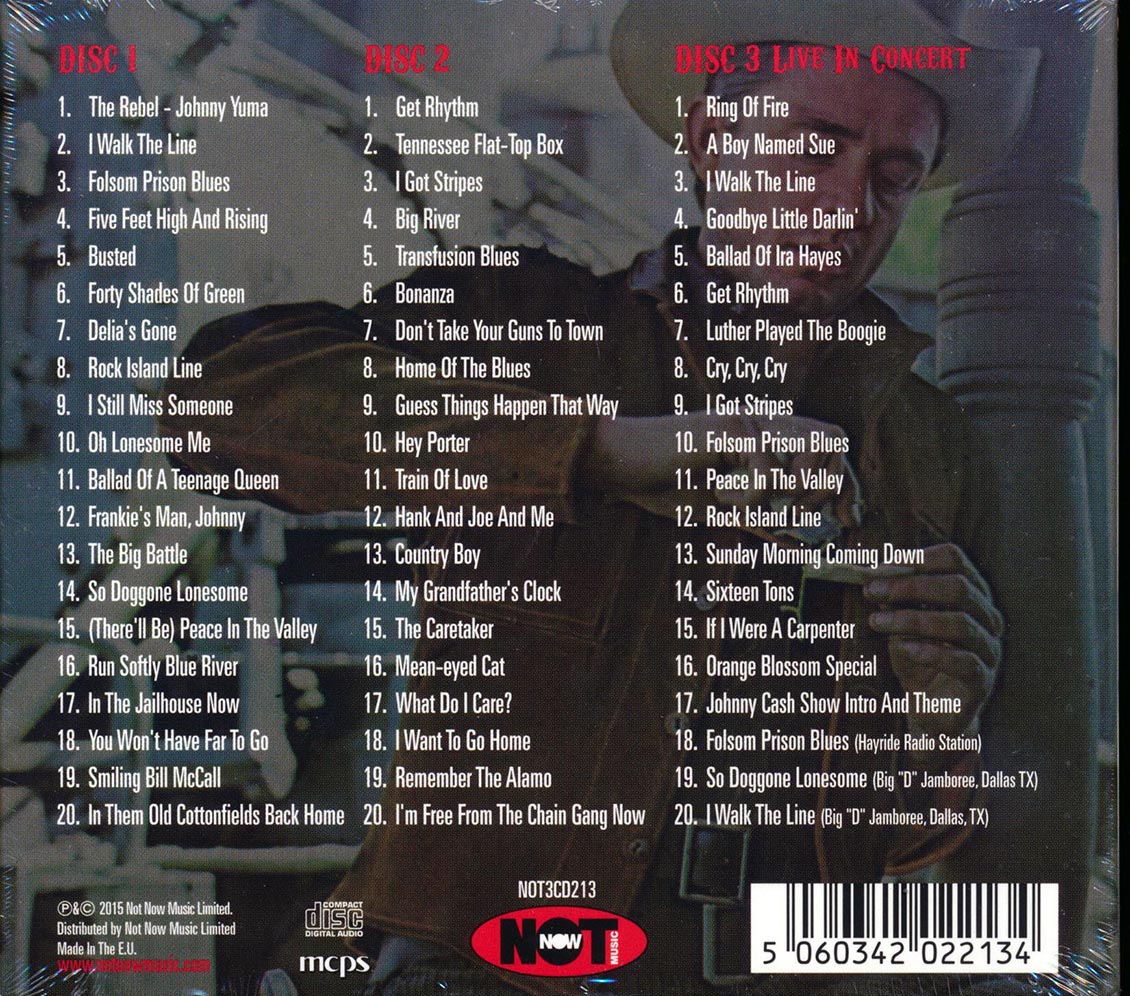 Johnny Cash - Rebel (60 tracks) (3xCD) (deluxe 3-fold digipak)