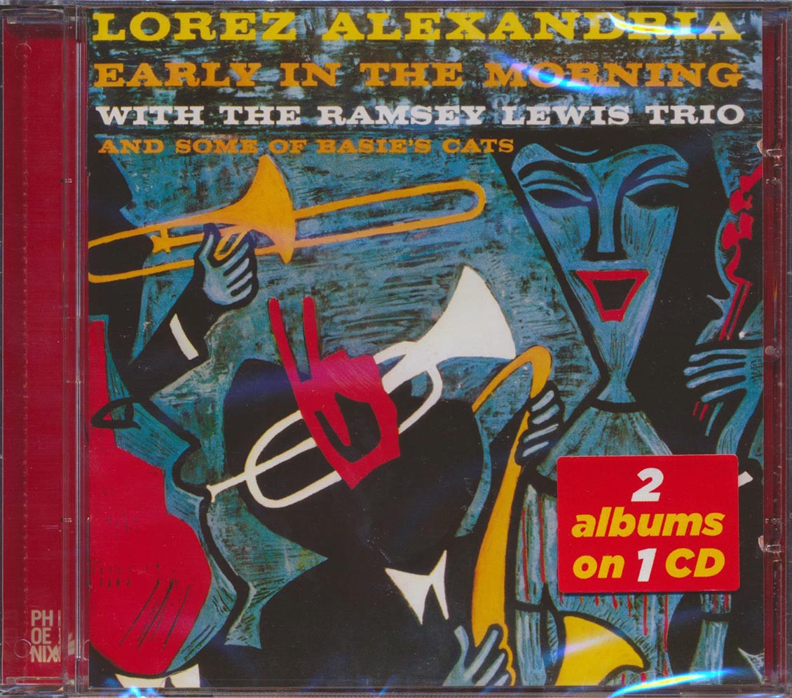 Lorez Alexandria With The Ramsey Lewis Trio - Early In The Morning + Deep Roots (incl. large booklet)