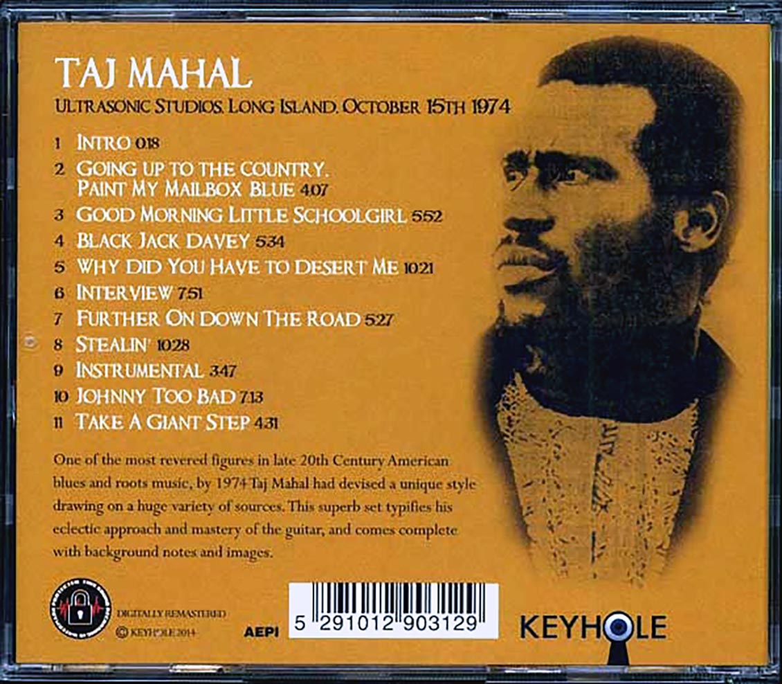 Taj Mahal - Ultrasonic Studios Long Island October 15th, 1974 (remastered)