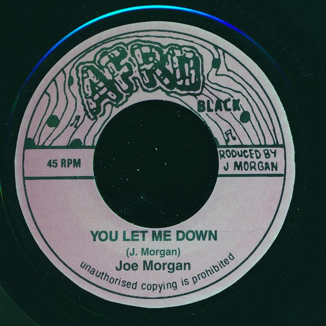 Joe Morgan - You Let Me Down