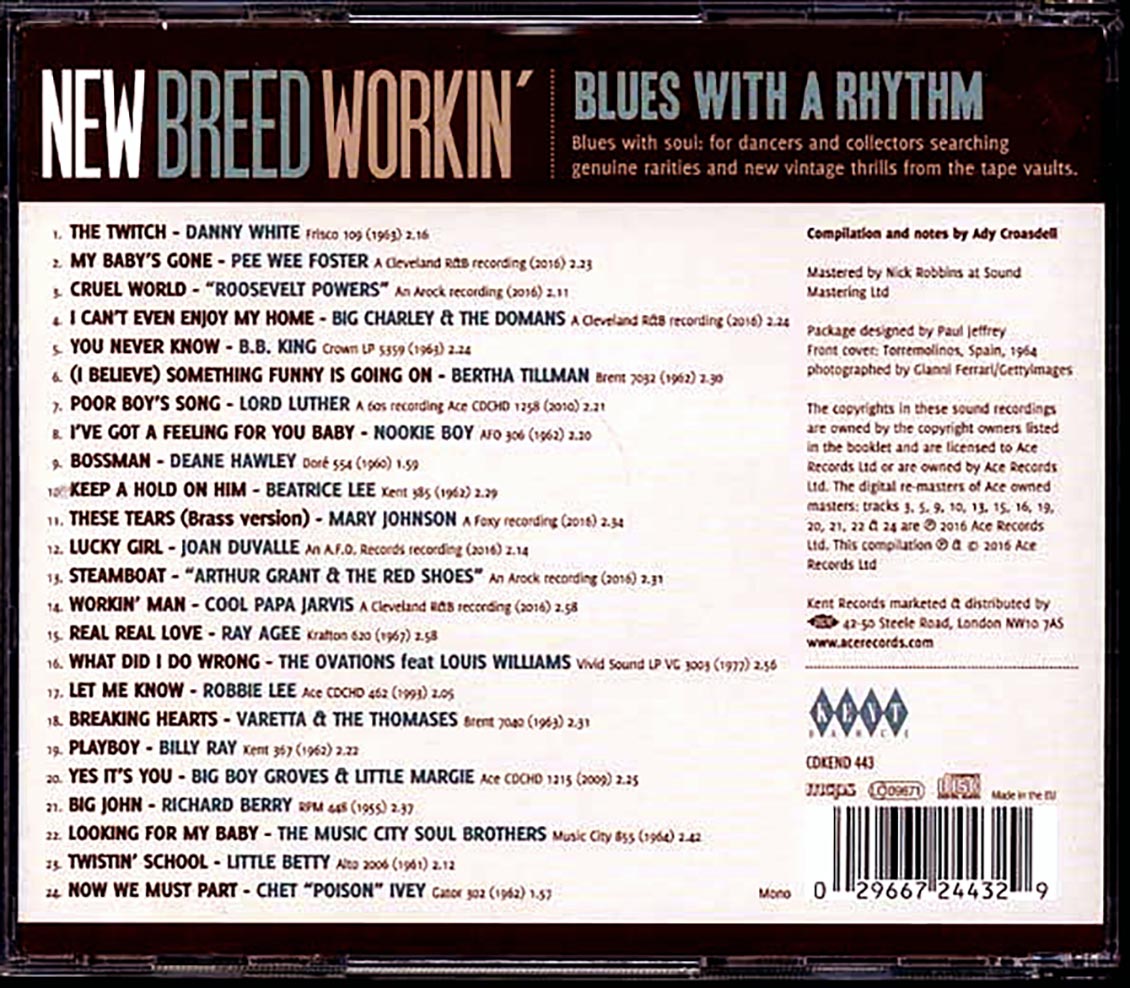 Various - New Breed Workin': Blues With A Rhythm (24 tracks)