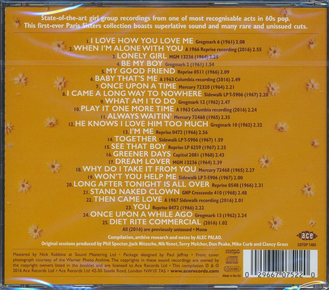 The Paris Sisters - Always Heavenly: The Paris Sisters Anthology (25 tracks)