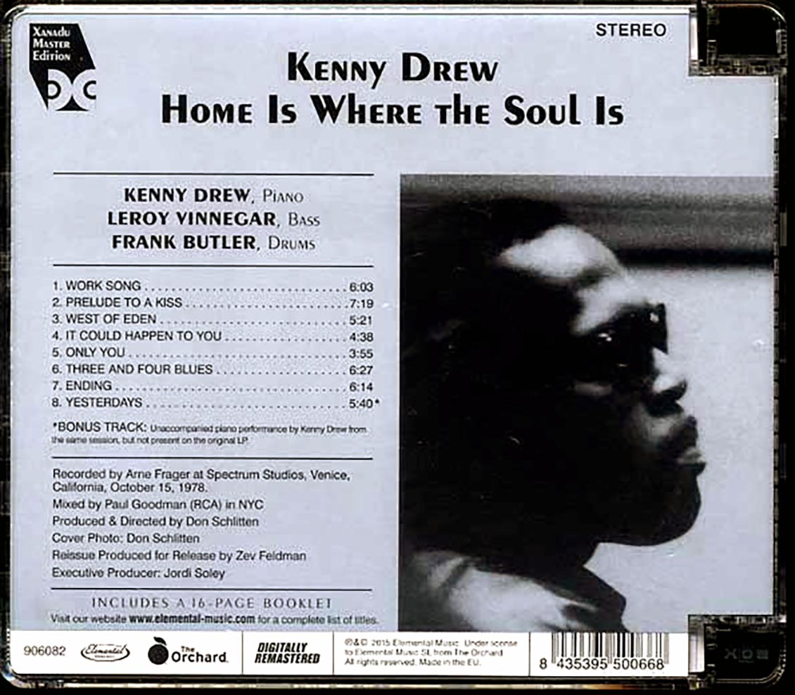 Kenny Drew - Home Is Where The Soul Is (incl. large booklet) (remastered)