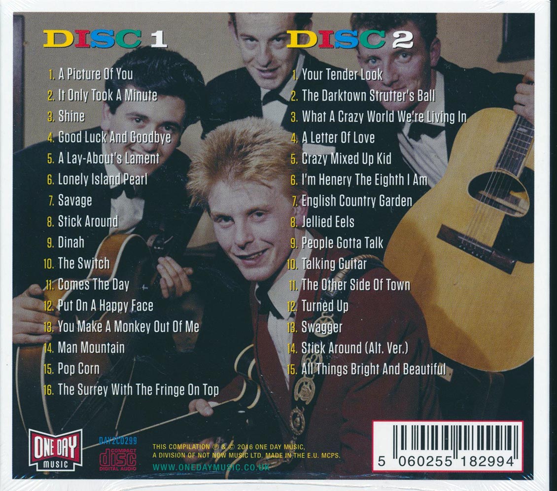Joe Brown & The Bruvvers - The Best Of Joe Brown And The Bruvvers (31 tracks) (2xCD) (deluxe 3-fold digipak)
