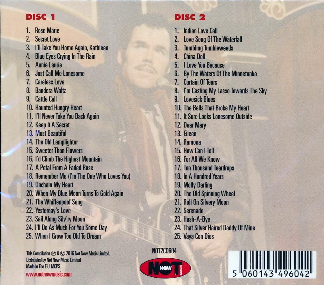 Slim Whitman - The Best Of Slim Whitman (50 tracks) (2xCD)