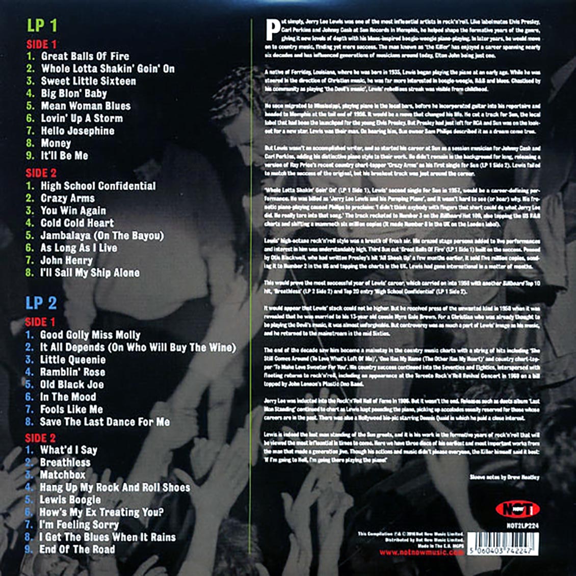 Jerry Lee Lewis - The Very Best Of Jerry Lee Lewis (2xLP) (180g)