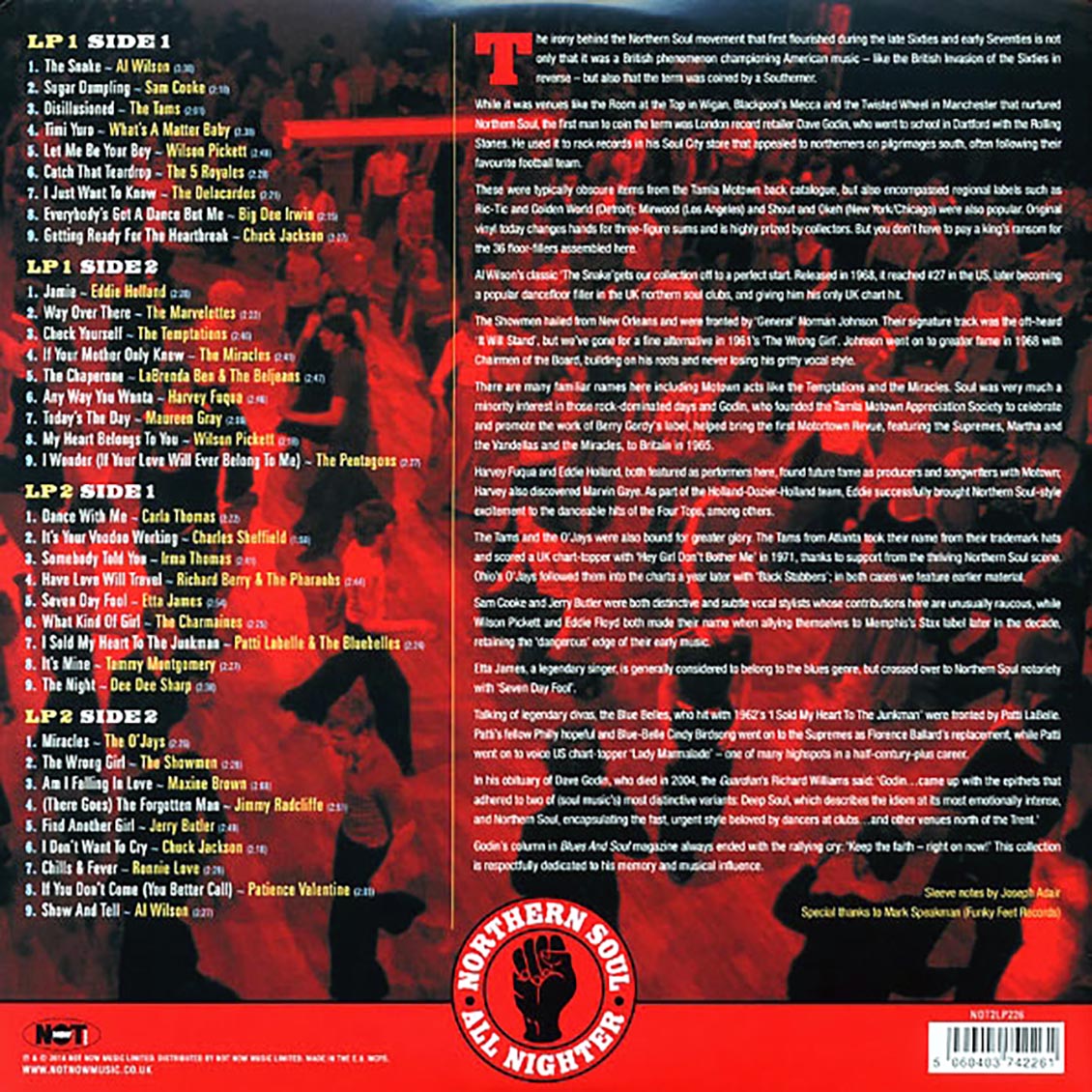 Various - Northern Soul All Nighter (2xLP) (180g)