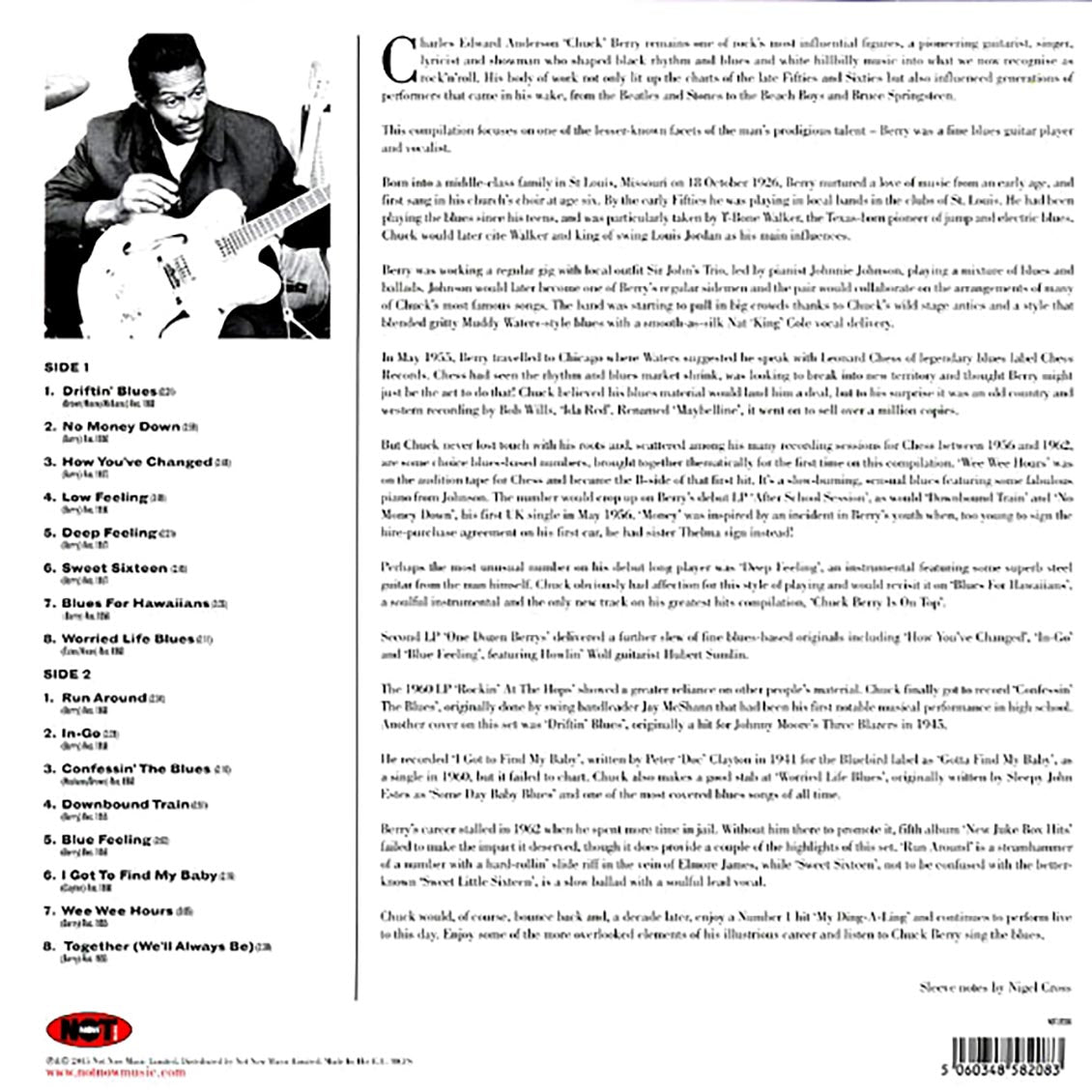 Chuck Berry - Sings The Blues (180g)