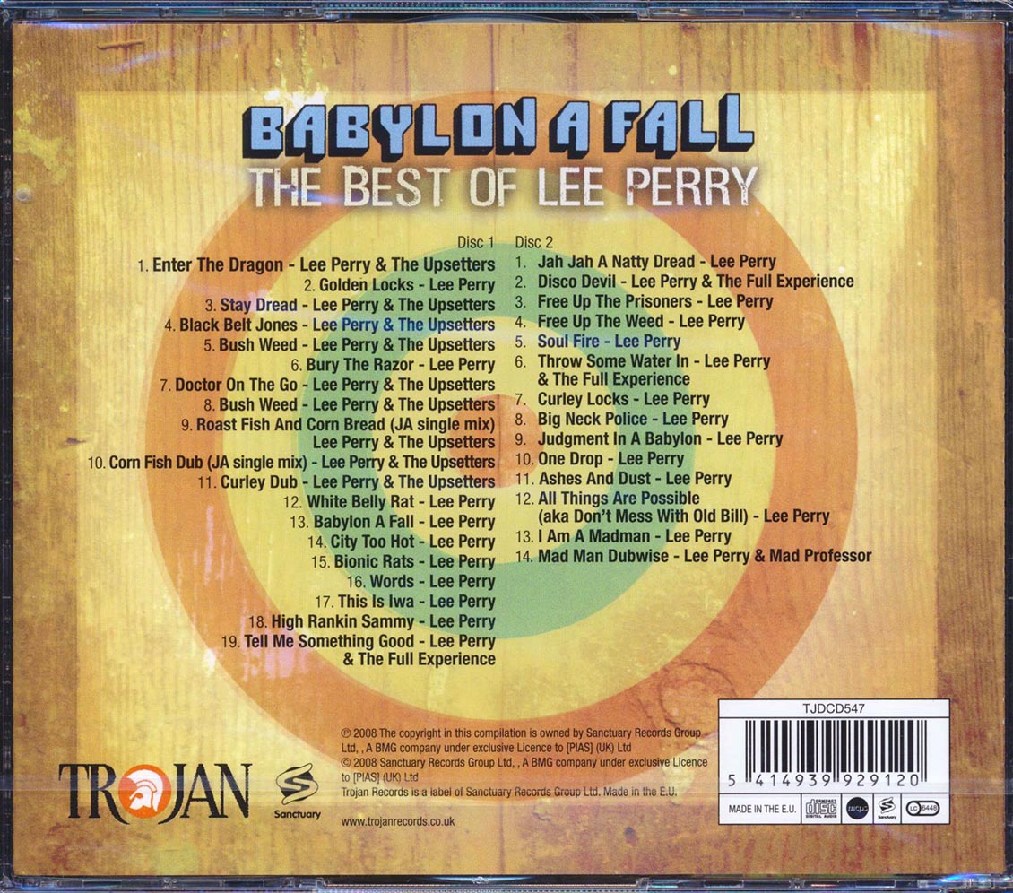 Lee Perry - Babylon A Fall: The Best Of Lee Perry (2xCD)