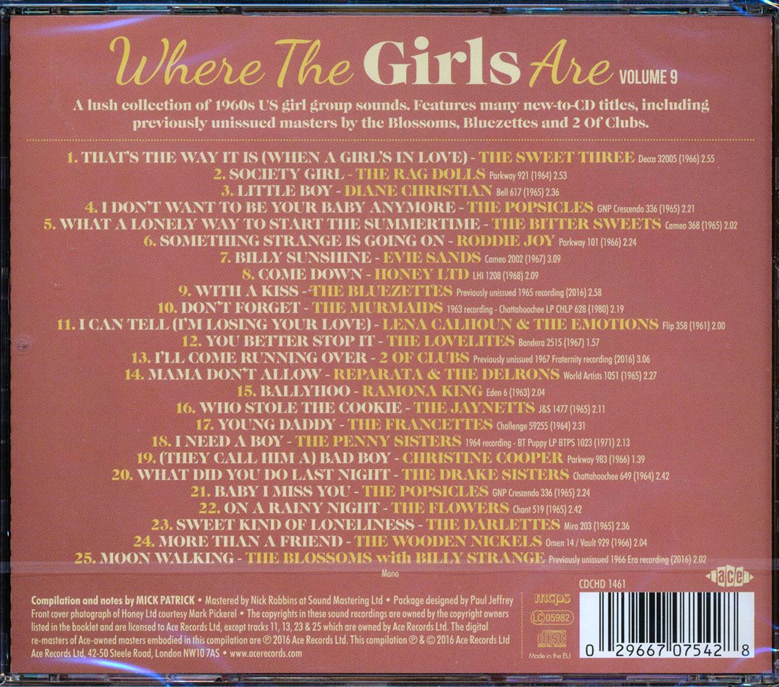 Various - Where The Girls Are Volume 9