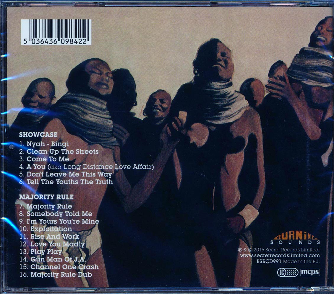 Jimmy Riley - Showcase + Majority Rule (2 albums on 1 CD)