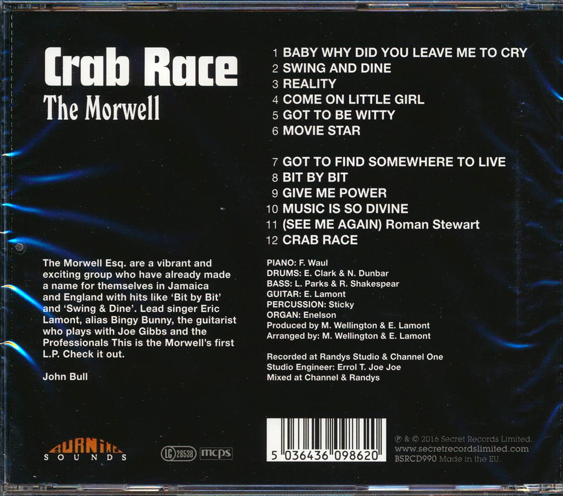 Morwells - Crab Race