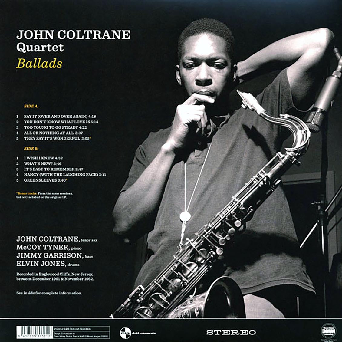 John Coltrane Quartet - Ballads (ltd. ed.) (180g)