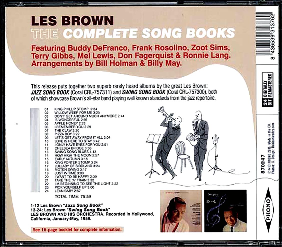 Les Brown - The Complete Song Books (incl. large booklet) (remastered)
