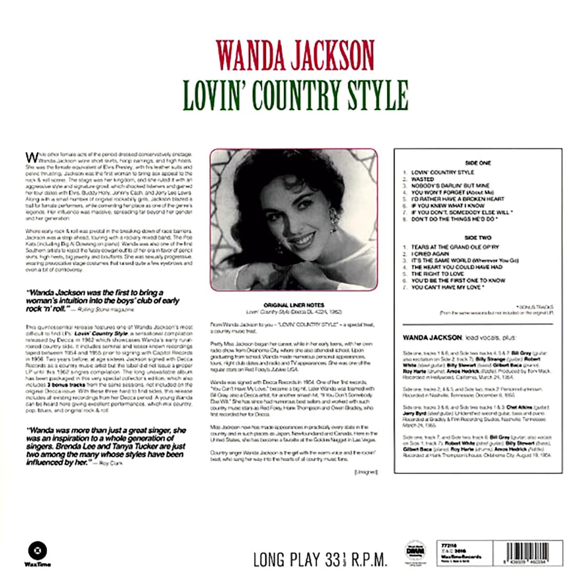 Wanda Jackson - Lovin' Country Style (ltd. ed.) (180g)