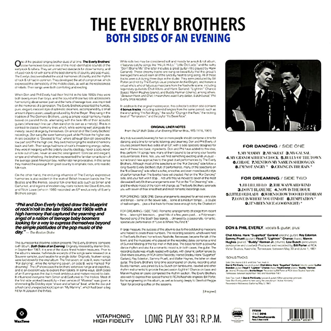 The Everly Brothers - Both Sides Of An Evening (ltd. ed.) (180g)