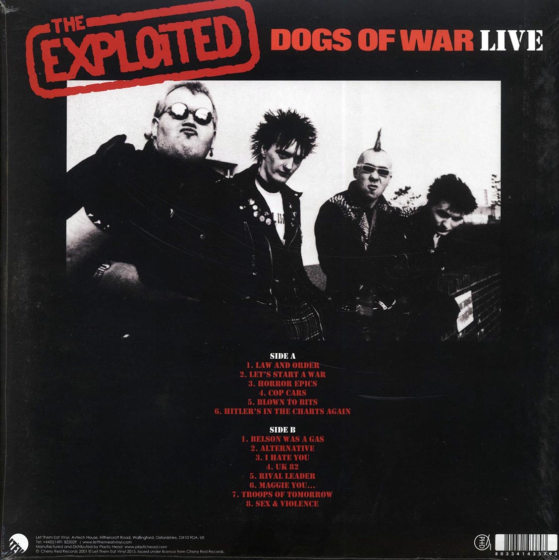 The Exploited - Dogs Of War Live (ltd. ed.) (colored vinyl)