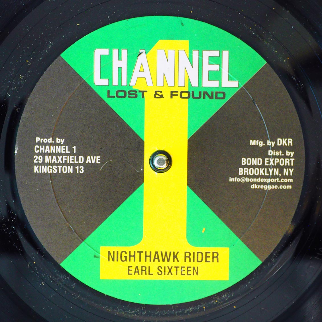 Earl Sixteen - Nighthawk Rider; Roots Radics - Version  /  Earl Sixteen - Music Machine