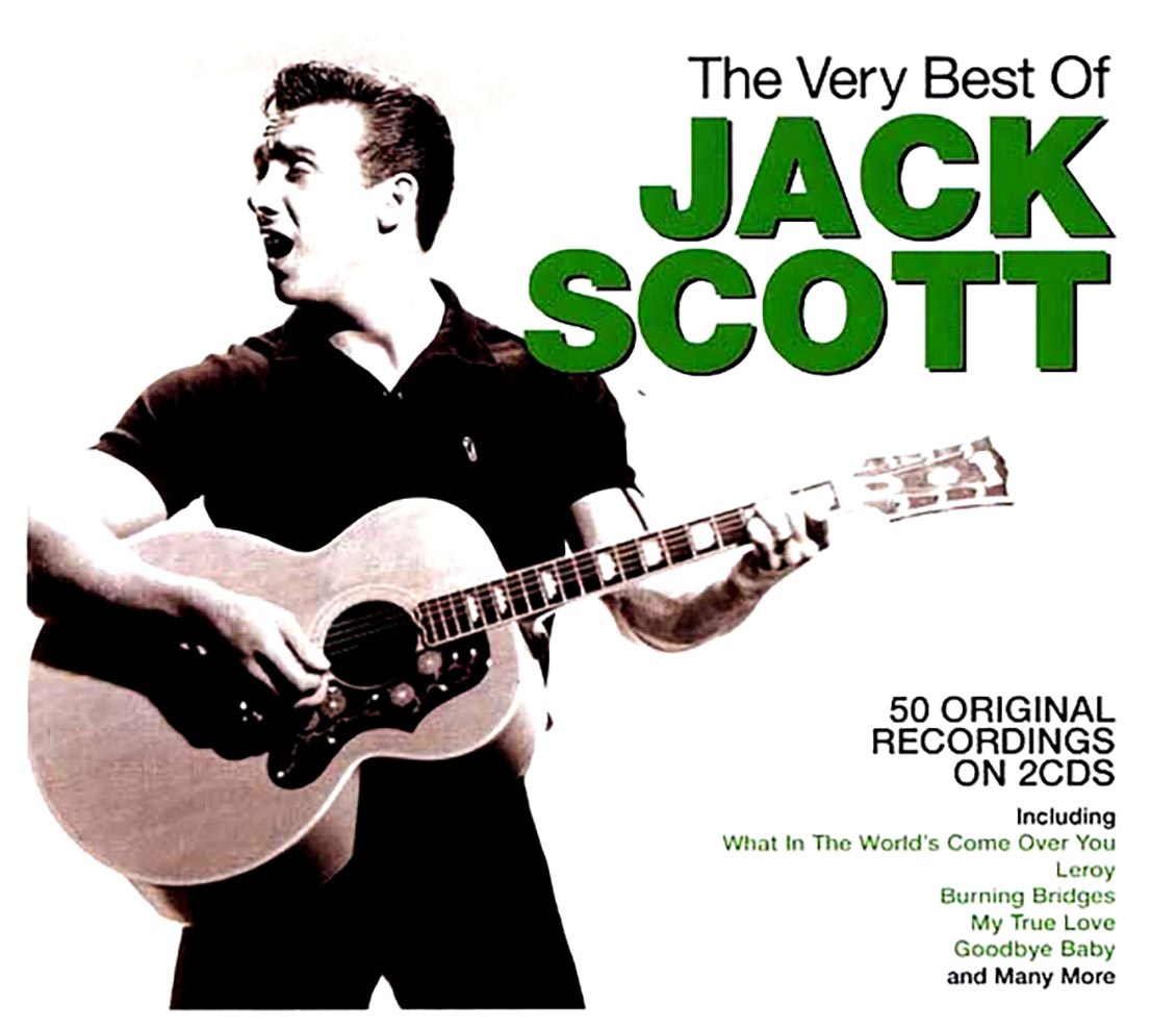 Jack Scott - The Very Best Of Jack Scott (50 tracks) (2xCD) (deluxe 3-fold digipak)
