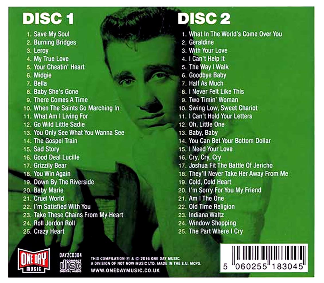 Jack Scott - The Very Best Of Jack Scott (50 tracks) (2xCD) (deluxe 3-fold digipak)