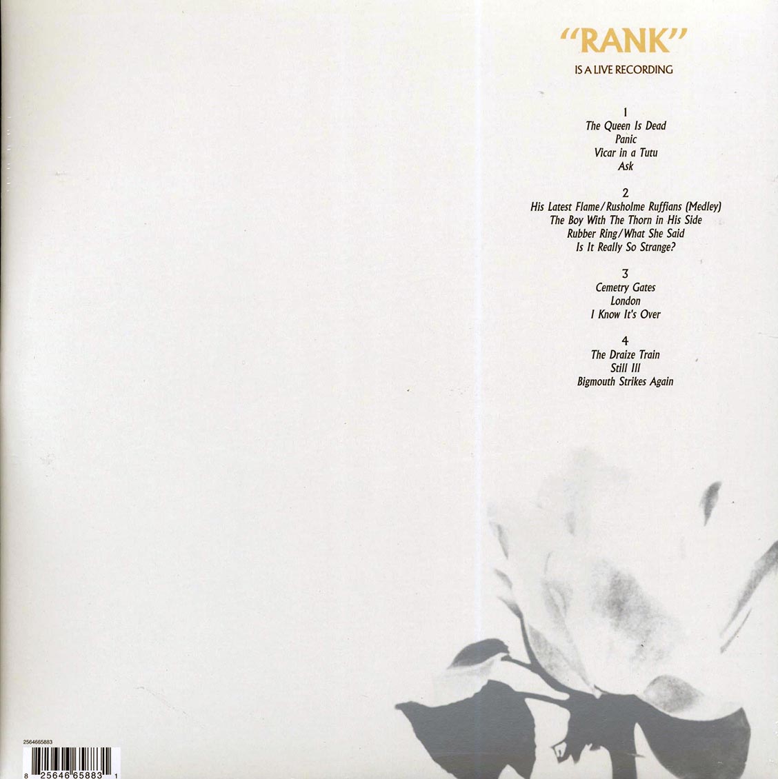 The Smiths - Rank (2xLP) (180g)