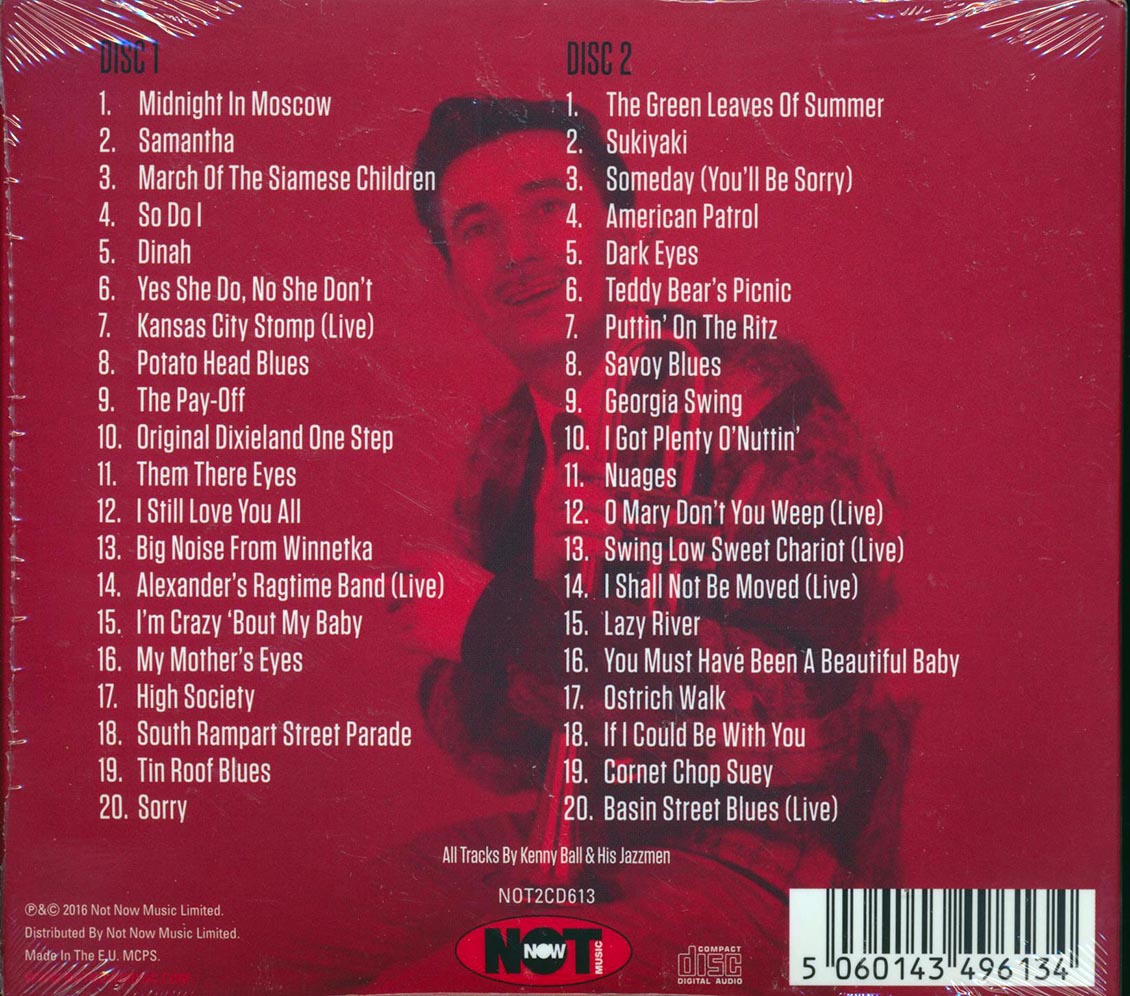 Kenny Ball - The Very Best Of Kenny Ball (40 tracks) (2xCD)