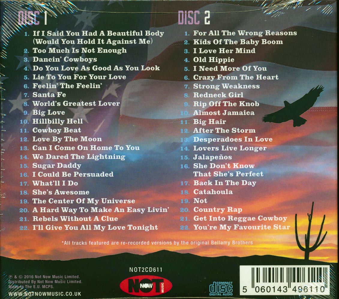 The Bellamy Brothers - The Sound Of The Bellamy Brothers (44 tracks) (2xCD)