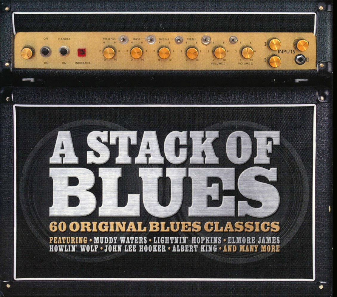 Various - A Stack Of Blues: 60 Original Blues Classics (60 tracks) (3xCD) (deluxe 3-fold digipak)